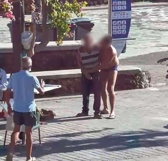 Imagen de archivo del vecino conflictivo de Melenara durante una pelea / TA